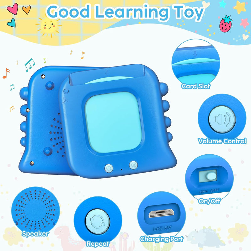 Talking Flash Cards,Kids Toddler Flash Cards with 240 Sight Words | Montessori Toys Autism Sensory Toys,Speech Therapy,Learning Educational Gifts for Age 4 5 6 Years Old Boys and Girls