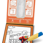 Melissa & Doug On The Go Water Wow! Mess Free Coloring Book, Reusable Water-Reveal Activity Pad, Vehicles, Travel Toys, Party Favors, for Toddlers & Kids Ages 3+ - FSC Certified