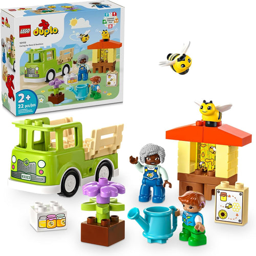 LEGO DUPLO Town Caring for Bees & Beehives Preschool Kids' STEM Learning Toy, 10419