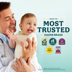 Pampers Diapers - Swaddlers 360° - Size 3, 70 Count, up to 100% Leakproof Comfy Dry Fit, Designed for Easy Changes, Pull On Baby Diaper (Packaging May Vary)