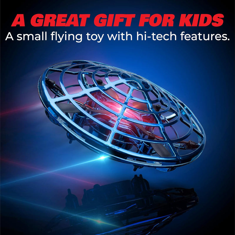 Force1 Scoot Hand Operated Drone for Kids or Adults, Mini Drones with Motion Sensor, LED Indoor Rechargeable UFO Toy