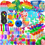 Fidget Toys, 120 Pack Party Favors for Kids 8-12 4-8, Sensory Toy for Autism Autistic Anxiety Children Boys Girls, Classroom Treasure Box Prizes Pinata Stocking Stuffers Gifts Carnival ADHD