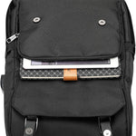 YALUNDISI Vintage Backpack Travel Laptop Backpack with usb Charging Port for Women & Men College Backpack Fits 15.6 Inch Laptop Black