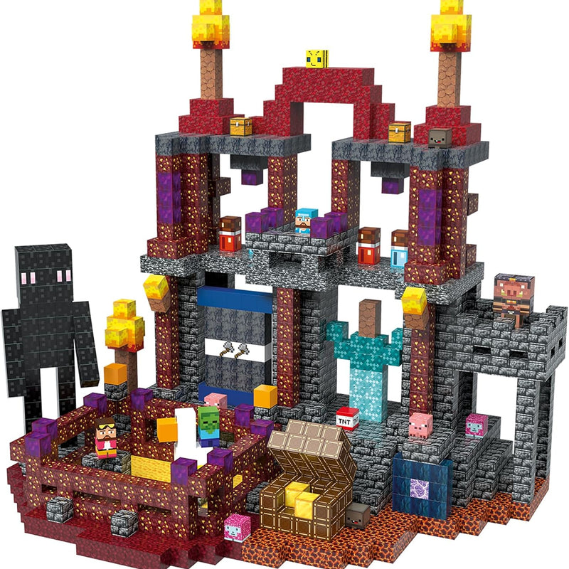 100-Piece JIMI Magnetic Building Blocks STEM Construction Toy Set for Kids Ages 3-8