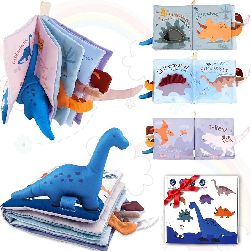 Richgv Baby Books 0-6 Months,Early Development Toy,Baby Boy Gifts Baby Toys | Touch Feel Crinkle Book 0-3-6-12 Months, Baby Shower Gifts, Newborn Infant Tummy Time Toy, Baby Stocking Stuffers, Xmas Gifts