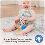 ms. rachel official sensory take-along baby swing and stroller teething toys for girls and boys 3 months-1+