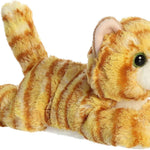 Aurora® Adorable Mini Flopsie™ Ginger Cat™ Stuffed Animal - Mini Companions Ready for Playful Adventures - for Kids All Ages, Toddlers, Adults, and Families - Orange 8 Inches