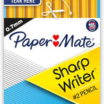 Paper Mate SharpWriter Mechanical Pencils, 0.7 mm #2 Pencil Lead, Yellow, 36 Count - Back to School Supplies