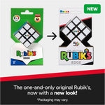 Rubik’s Cube, Edge, 3x3x1 Cube for Beginners, Single Layer Puzzle Problem-Solving STEM Toy, Problem-Solving Brain Teaser, Easter Basket Stuffer, Fidget Toy for Ages 8 & Up
