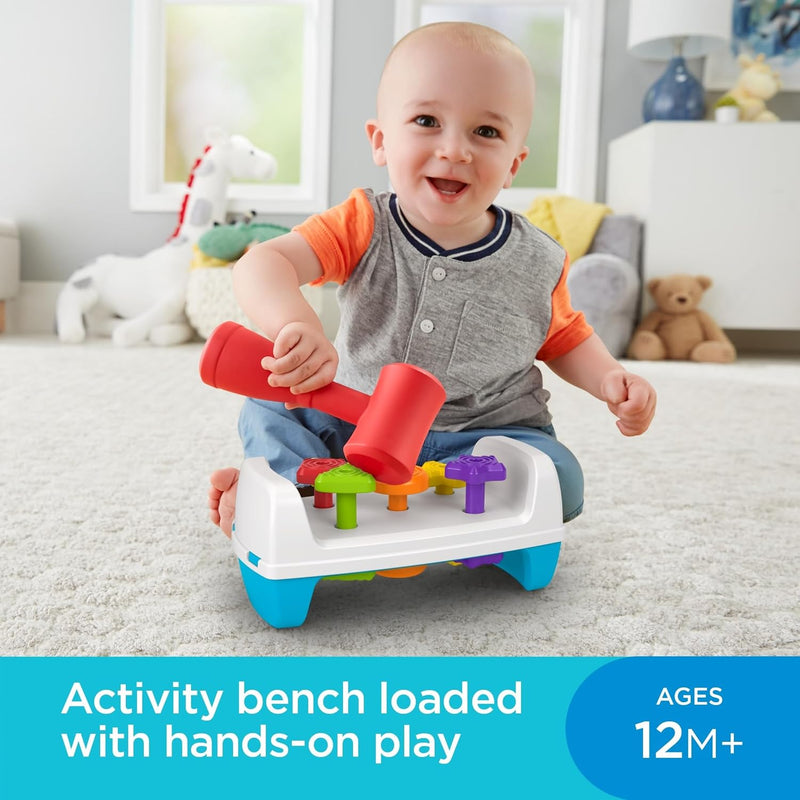 Fisher-Price Tap & Turn Bench Activity Toy