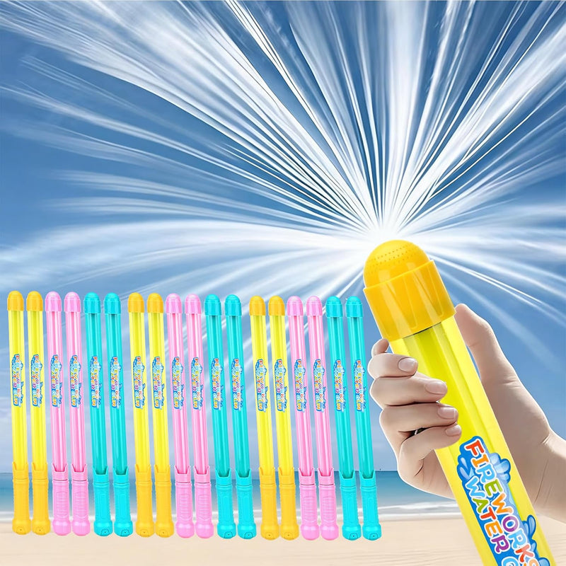12Pack Creativity Fireworks Water Gun, Sprays Water Like Fireworks, Squirt Gun for Kids, Bulk Samll Water Blaster Summer Pool, Backyard, Beach, Birthday Party Outdoor Game Toys