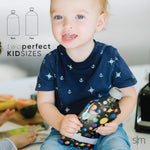 Simple Modern Reusable Baby Food Pouches for Toddlers | 5oz | Assorted | Joey Refillable Squeeze Pouches for Applesauce, Yogurt & Puree | Freezer & Food Safe, BPA-Free | 10-Pack, Assorted 3
