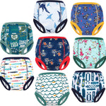 MooMoo Baby Potty Training Pants Cotton Training Underwear for Boy and Girl | OEKO-TEX, Absorbent Layers, Wetness Awareness, Easy Pull-On Fit, Washable & Reusable for Toddler Potty Training