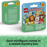 LEGO Minifigures Animal Series 28, 6-pack sealed mystery boxes for kids, ages 5+