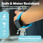 Potty Training Watch for Kids V2 – A Water Resistant Potty Reminder Device for Boys & Girls to Train Your Toddler with Fun/Musical & Vibration Interval Reminder with Potty Training eBook (Sky)