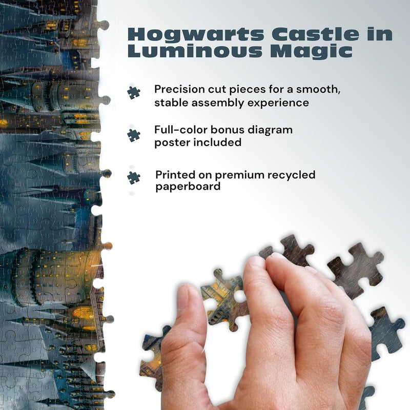 Ceaco Thomas Kinkade Harry Potter Hogwarts Castle 1500 Piece Jigsaw Puzzle