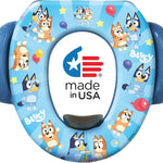 Bluey Soft Potty Seat - Potty Training Toilet Seat, Soft Cushion, Baby Potty Training, Safe, Easy to Clean