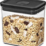 OXO Good Grips POP Container, Airtight Food Storage for Pantry, 1.7 Qt | Airtight Container for Coffee Beans, Sugar, Rice, One-Push Lid, Stackable, Dishwasher Safe, Rectangle Shape