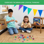 BONNYCO Brain Teaser Puzzles Cubes Kids Party Favors Pack 30. Pinata Goodie Bags Stuffers for Kids 3-5 4-8, Return Gifts for Birthday Party. Mini Puzzle Games, Classroom Prizes, Rewards Stocking