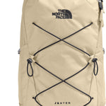 The North Face Women's Jester Everyday Laptop Backpack - Commuter Travel Bag, Laptop Sleeve, Water-Repellent, Gravel/TNF Black, One Size