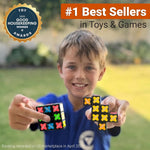 TOSY Magnet Fidget Spinner Mini, 8 Blocks, 3 in 1 Toy: Transformable Fidget Spinner, Infinity Cube, Puzzle Cube