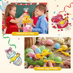 POPLAY 42PCS Stretchy Rubber Chicken Slingshot Party Favors for Kids' Birthdays, Classroom Rewards, and Group Games
