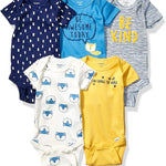 Gerber Baby Boys' 5-pack Variety Onesies Bodysuits