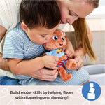 Ms. Rachel Potty Time with Bean, 11” Plush Teddy Bear with Play Toilet & Accessories, Toddler Toys for Girls & Boys for Ages 18 Months to 3+