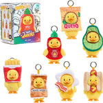 HAPPY HAUL Duckalooz Snack Quack Clip-On Plush Duck Assortment, Plush Duck Clip-On Blind Box Collectible Toy with Removable Costume, 5-Inch Stuffed Toy, Short-Run Drop, Ages 8 and up