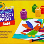 Crayola washable kids paint 6ct, school supplies for toddlers, ages 3+