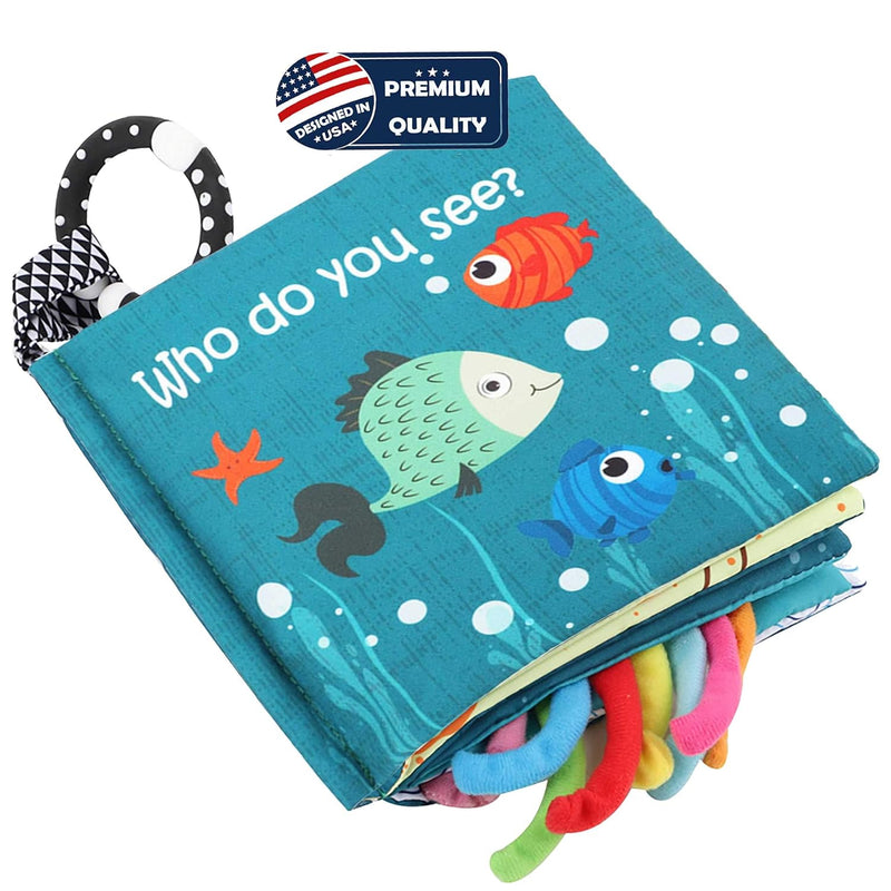 Soft, Interactive Baby Books & Toys: Sensory Exploration & Early Learning