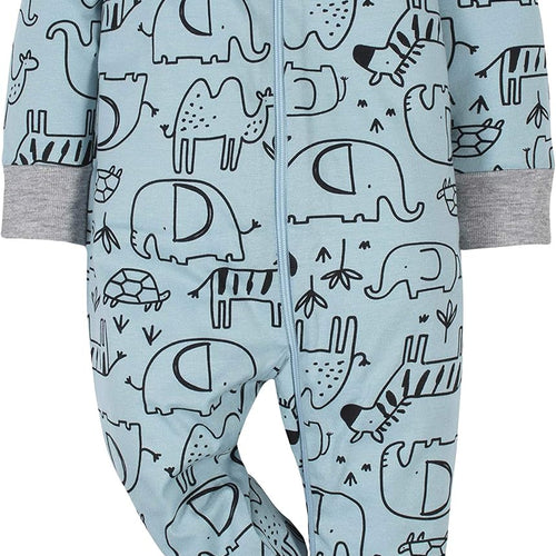 Gerber Baby Boys 4-Pack Sleep 'N Play Footie