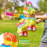 Cinco De Mayo Donkey Pinata Fiesta Decoration with Corrugated Paper Board for Kids and Adults Birthday Party Supplies