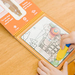 Melissa & Doug On The Go Water Wow! Mess Free Coloring Book, Reusable Water-Reveal Activity Pad, Vehicles, Travel Toys, Party Favors, for Toddlers & Kids Ages 3+ - FSC Certified