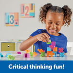 Learning Resources STEM Explorers Brainometry - 3D Puzzle, Brain Games, Fine Motor Skills, Math Manipulatives for Kids