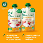 Beech-Nut Toddler Breakfast Food Pouches Variety Pack, 18 Pouches
