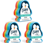 Cool Coolers Kids Lunch Box Ice Packs, Slim Ice Packs for Lunch Bags, Lunch Ice Packs ReusableMulticolored 4 Pack (Butterfly)