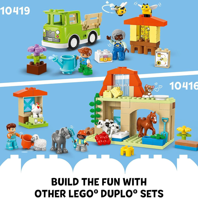 LEGO DUPLO Town Caring for Bees & Beehives Preschool Kids' STEM Learning Toy, 10419