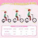 14/16/18 Inch Kids Bike for Boys and Girls with Training Wheels and Dual Handbrakes