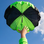 Yeeeasy 4-Pack Tangle-Free Parachute Toys for Kids, Outdoor Flying Game for Boys & Girls Age 3-12, STEM Science Gift
