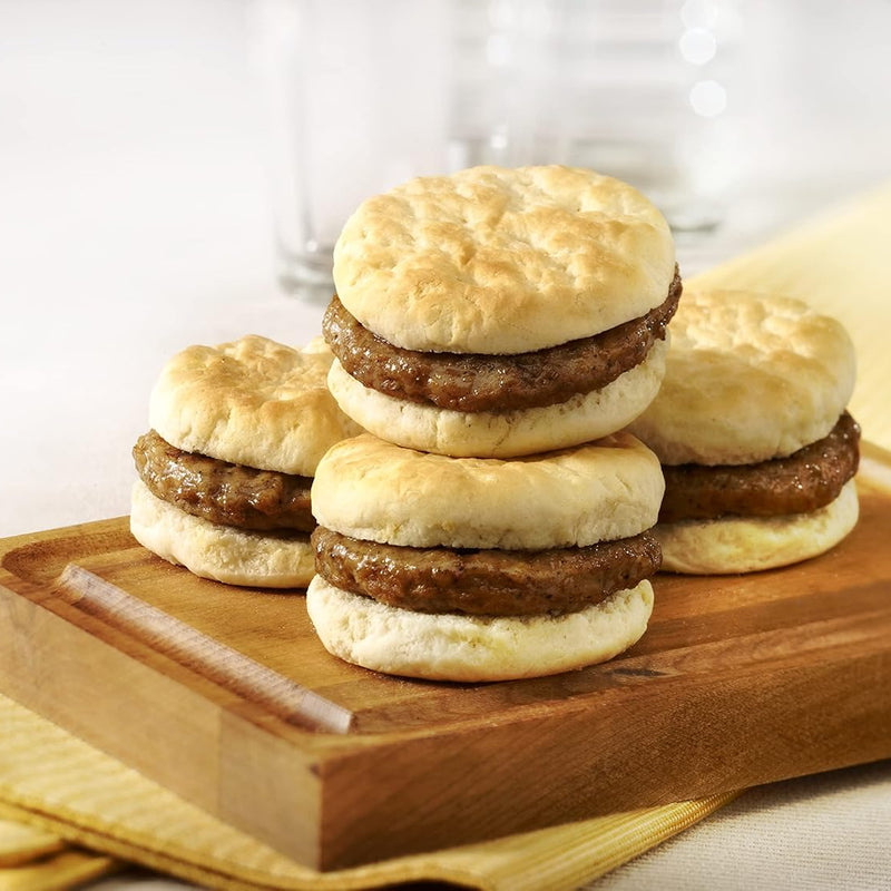 Jimmy Dean Snack Size Sausage Biscuit Sandwiches, 20 Count (Frozen)