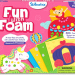 Skillmatics Foam Sticker Art – Disney Princess, 800+ 3D Foam Stickers, Mess-Free Fun for Kids, DIY Felt Craft Kits, Gifts for Fans of Cinderella, Belle, Rapunzel, Ages 3, 4, 5, 6, 7