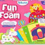 Skillmatics Fun with Foam Sticker Art – Animals, Craft Kit, Gift for Kids | 3D Foam Stickers, Travel Toy, Mess-Free Fun for Boys & Girls, DIY Felt Craft Kits for Ages 3, 4, 5, 6, 7