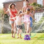 Outdoor Water Spray Sprinkler, Summer Outside Toys for Kids Toddlers | Backyard Games with 8 Wiggle Tubes, Attaches to Garden Hose Splashing Fun Toys for 3 4 5 6 7 8 Year Old Boys Girls Gifts