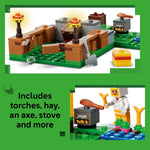 LEGO Minecraft Chicken Farm Building Toy for Kids - 21585