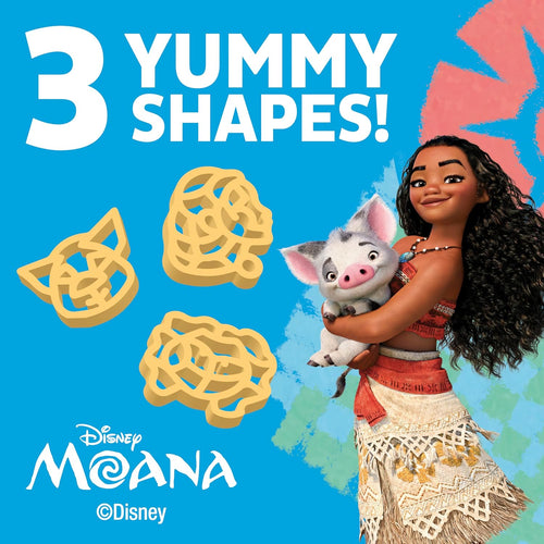 Annie's Disney Moana Shapes Mac & Cheese Microwave Cups, 4 ct, 7.48 oz | Organic Pasta Featuring Moana, Pua and Maui Pasta, 8g Whole Grain Per Serving, Easy Kid Dinner or Snack
