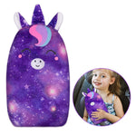 FIODAY Car Seat Belt Covers for Kids Unicorn Seat Belt Pillow | Soft Seat Belt Cushion Adjust Seat Strap Pillow Head Neck Support for Children Boys Girls Travel