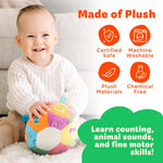Move2Play, Interactive Baby Ball with 30+ Sounds & Songs | Toys for 1 Year Old Boys & Girls | Baby Toys 6-12+ Months | Musical Crawling Ball for Toddlers 1-3 | 1st Birthday Gift