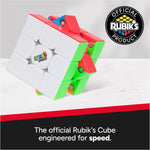 Rubik’s 3x3 Magnetic Speed Cube for Fast Solves and Brain Teasers, Ages 8 & Up, Speed Cubing Toy