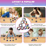 Cevioce 9Pcs Magnetic Rings Fidget Toys Adults Teens Boys ADHD Anxiety Magnetic Fidgets for Kids Fidget Spinner Rings for Relief Gifts for Kids 8+ Year Old Easter Basket Stuffers